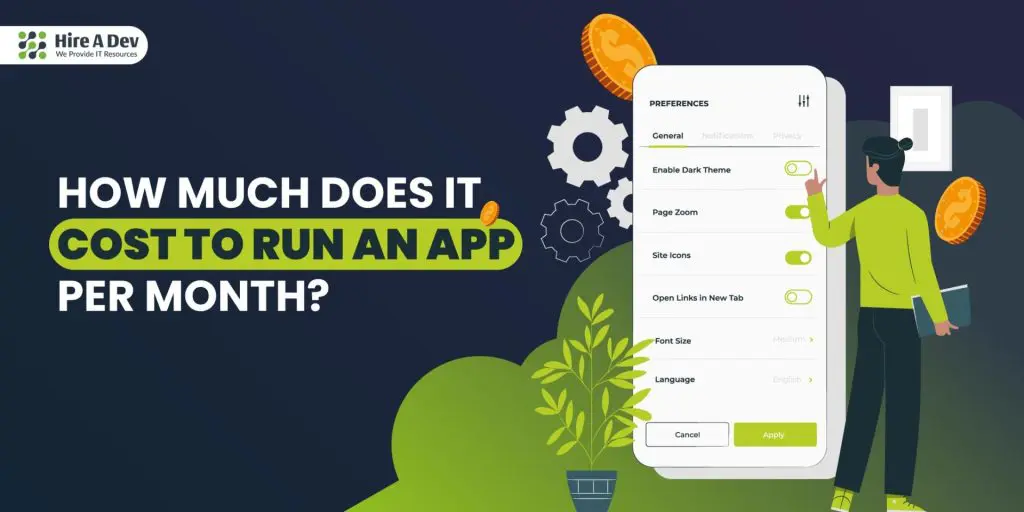 How Much Does It Cost to Run an App per Month