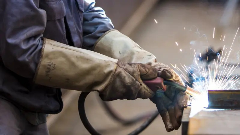 how to clean leather welding gloves