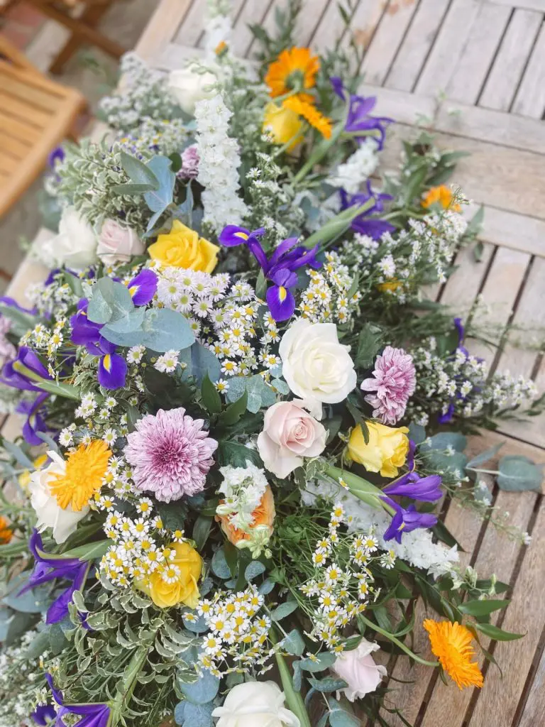 sympathy flowers